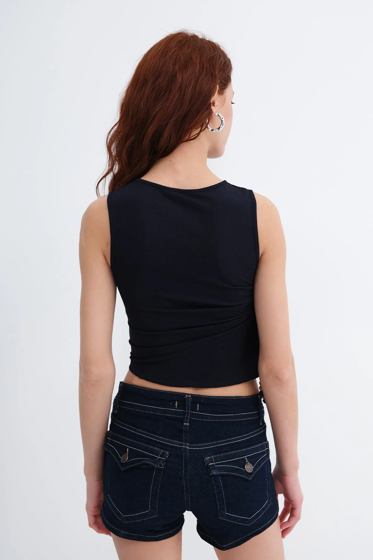 Adjustable Gathered Blouse - Image 4