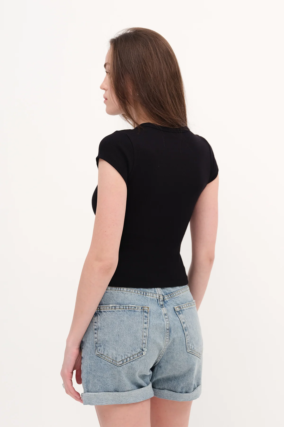 Basic Buttoned T-shirt - Image 39