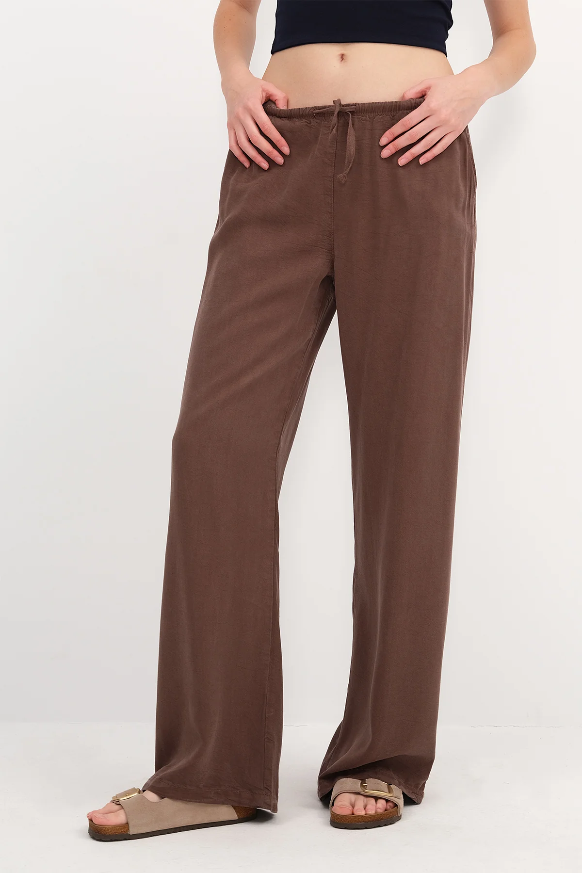 Elastic Waist Trousers - Image 63