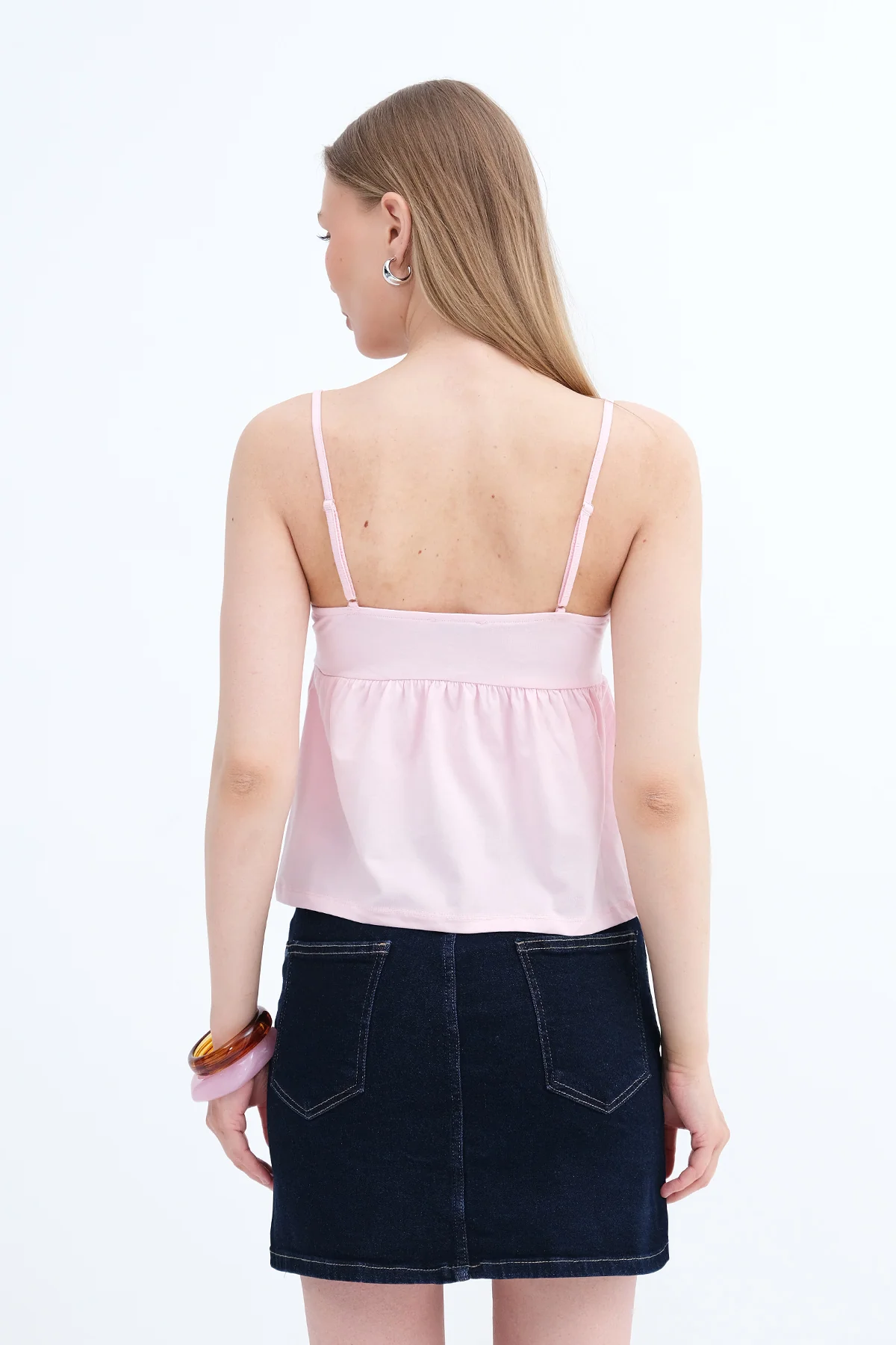 Embroidered Cami Blouse - Image 11