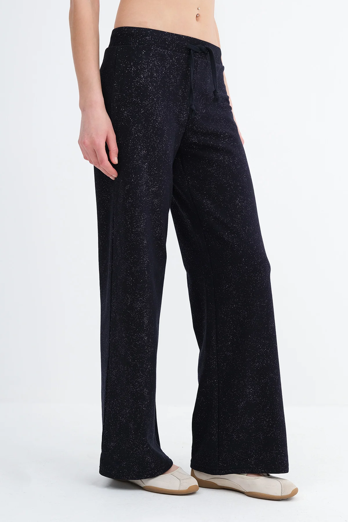 Glitter Wide Leg Sweatpants - Image 14