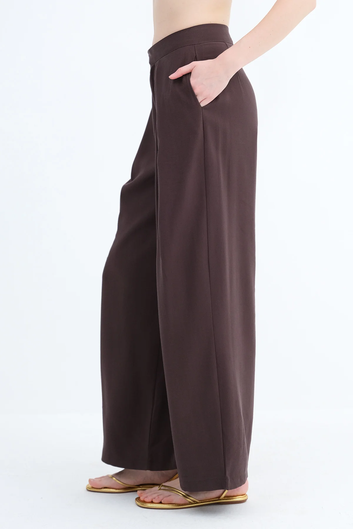 Hidden Hook Wide Leg Pants - Image 13