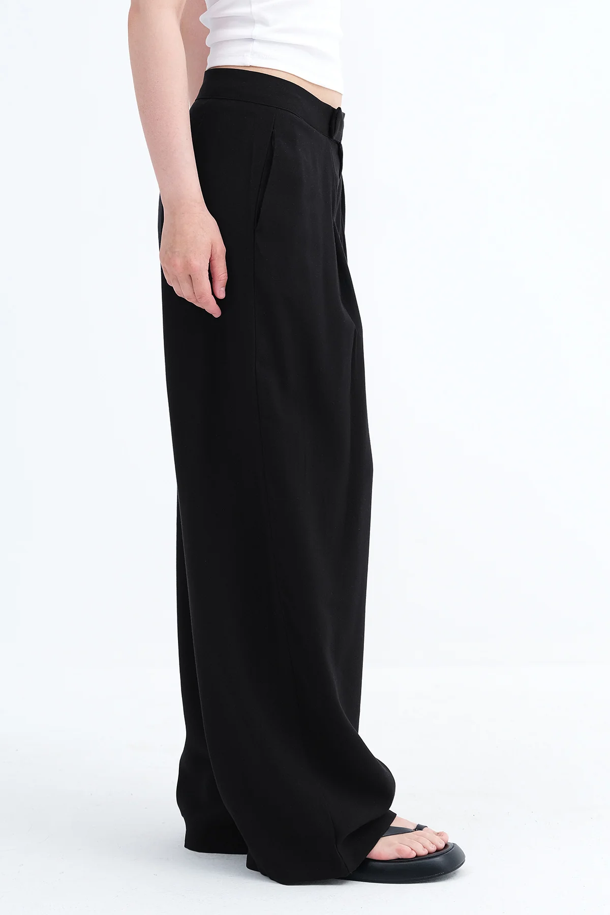 Hidden Hook Wide Leg Pants - Image 18
