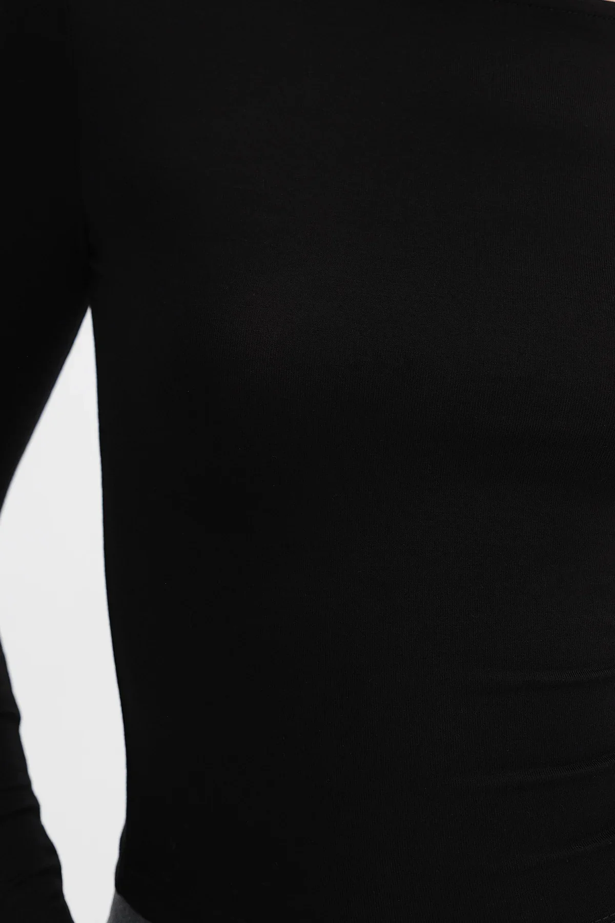 Long Sleeve Basic Blouse - Image 33