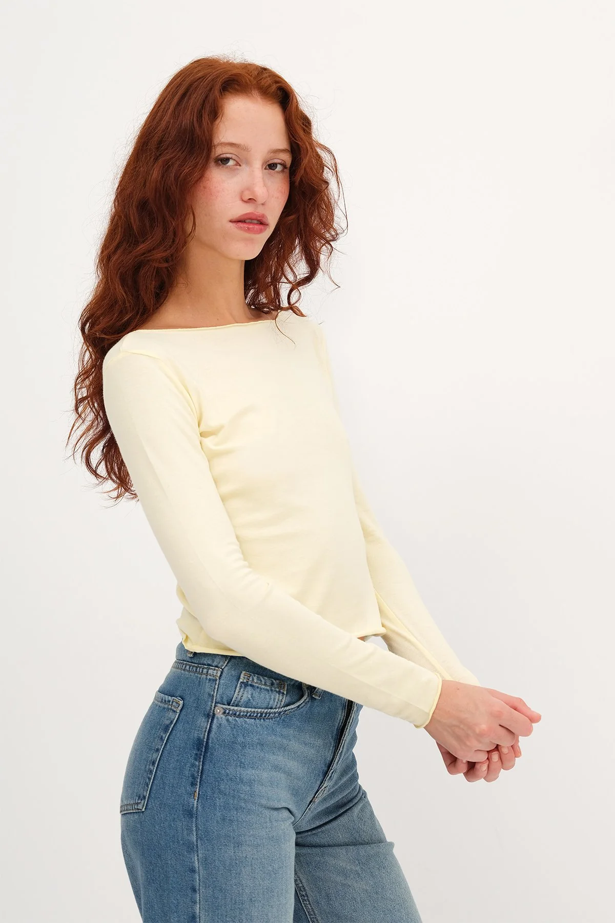 Long Sleeve Basic T-shirt - Image 20