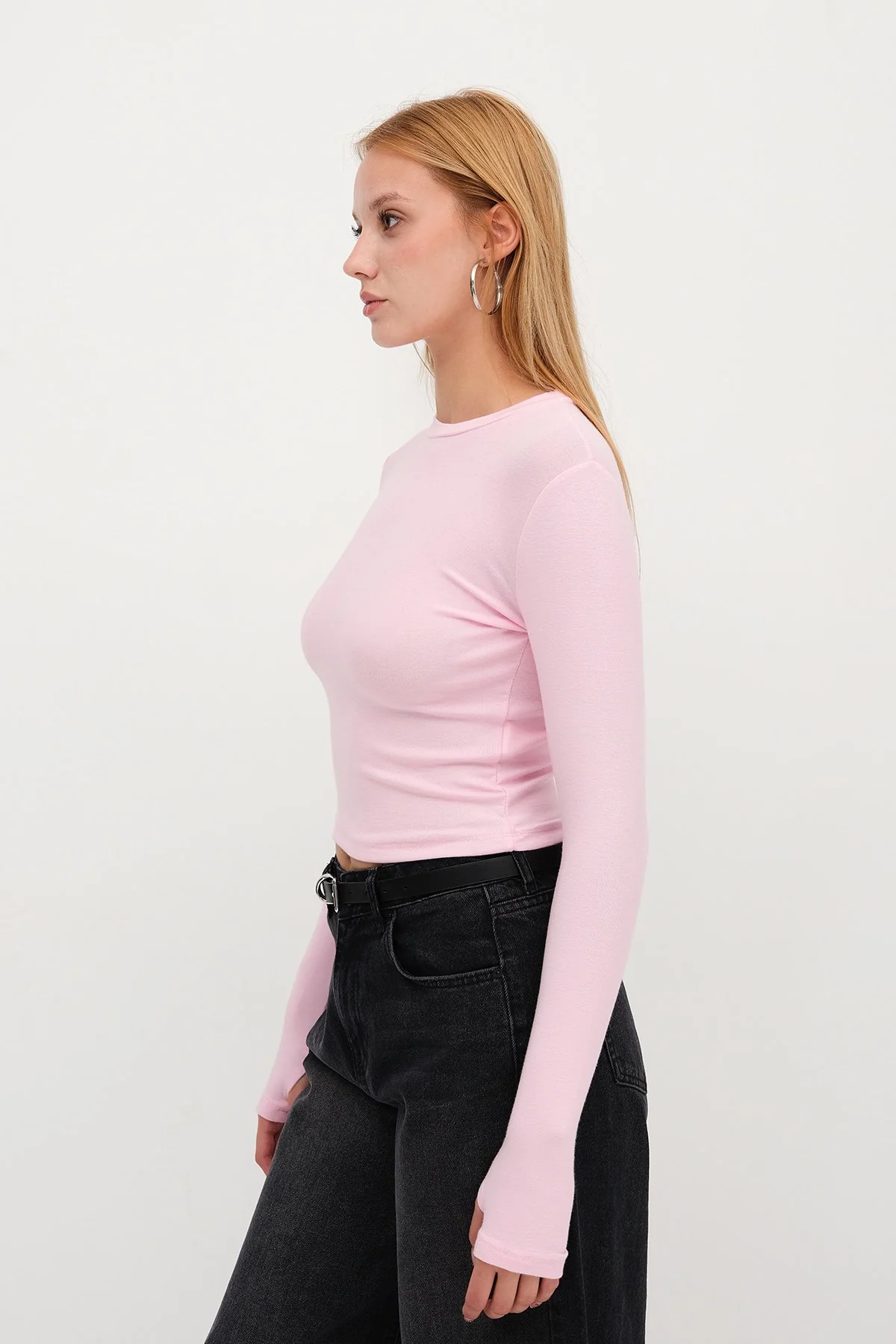 Long Sleeve Modal T-shirt - Image 26