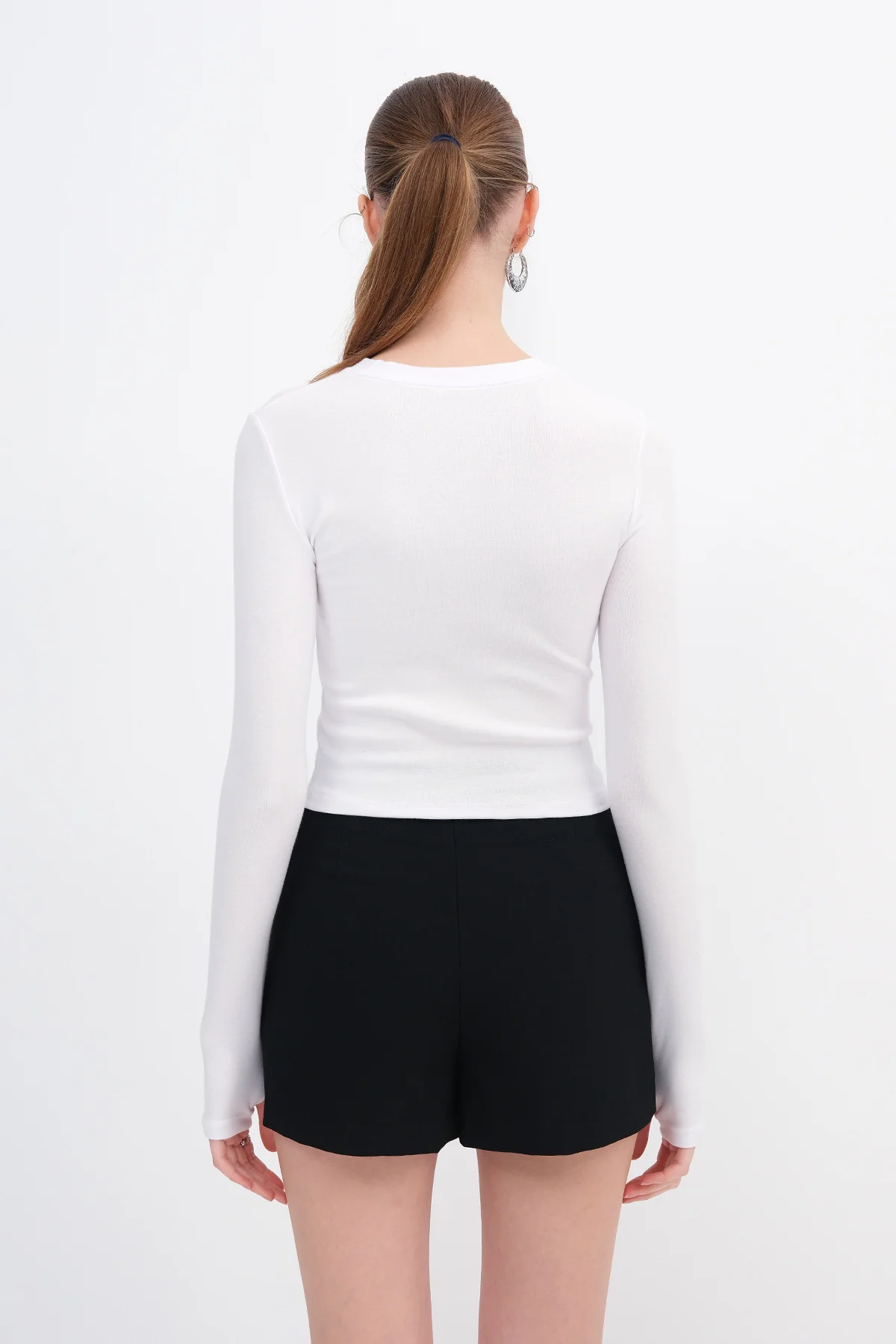 Long Sleeve Modal T-shirt - Image 33