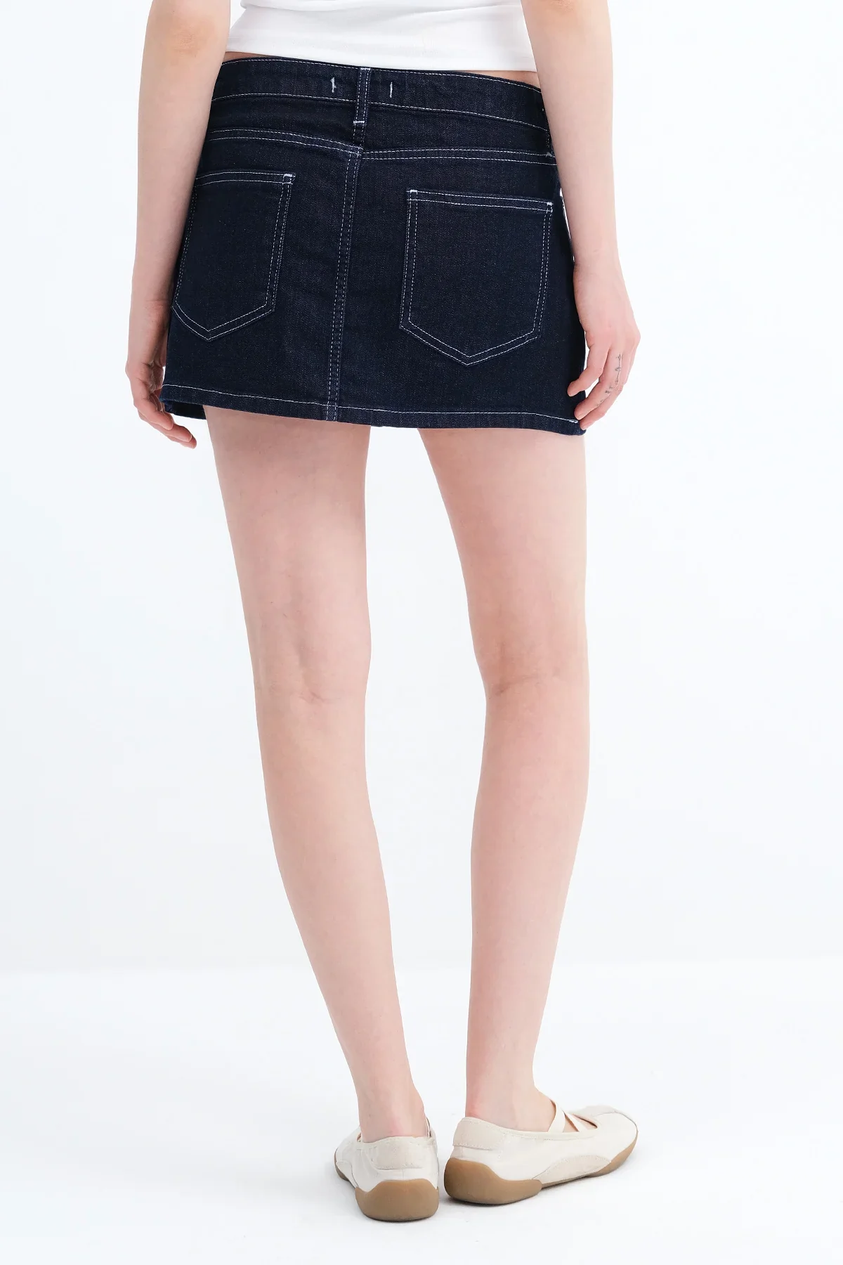 Mini Denim Skirt - Image 10