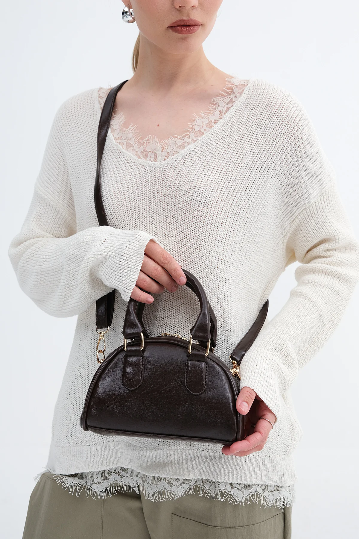 Mini Hand And Shoulder Bag - Image 7