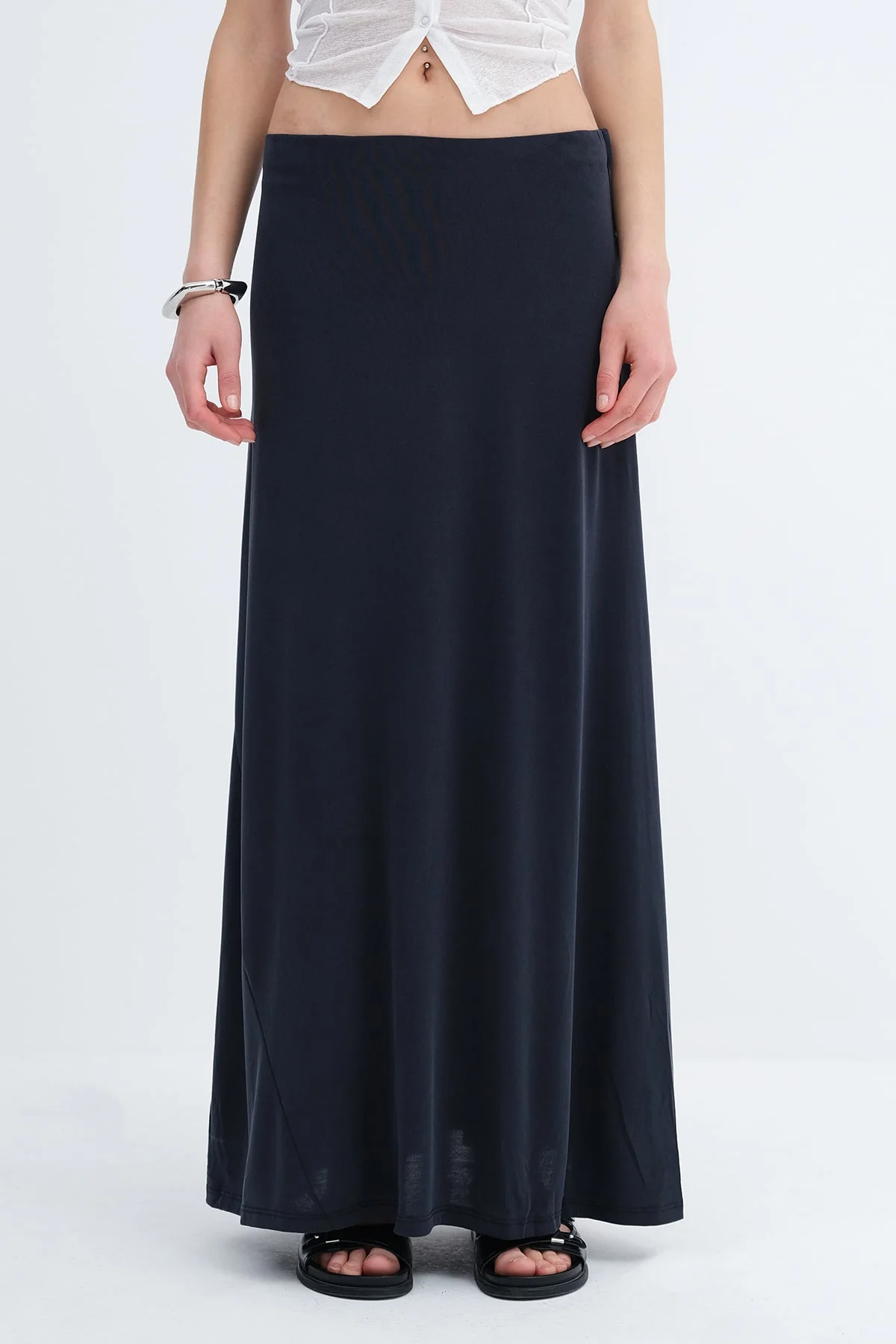 Modal Long Skirt - Image 3