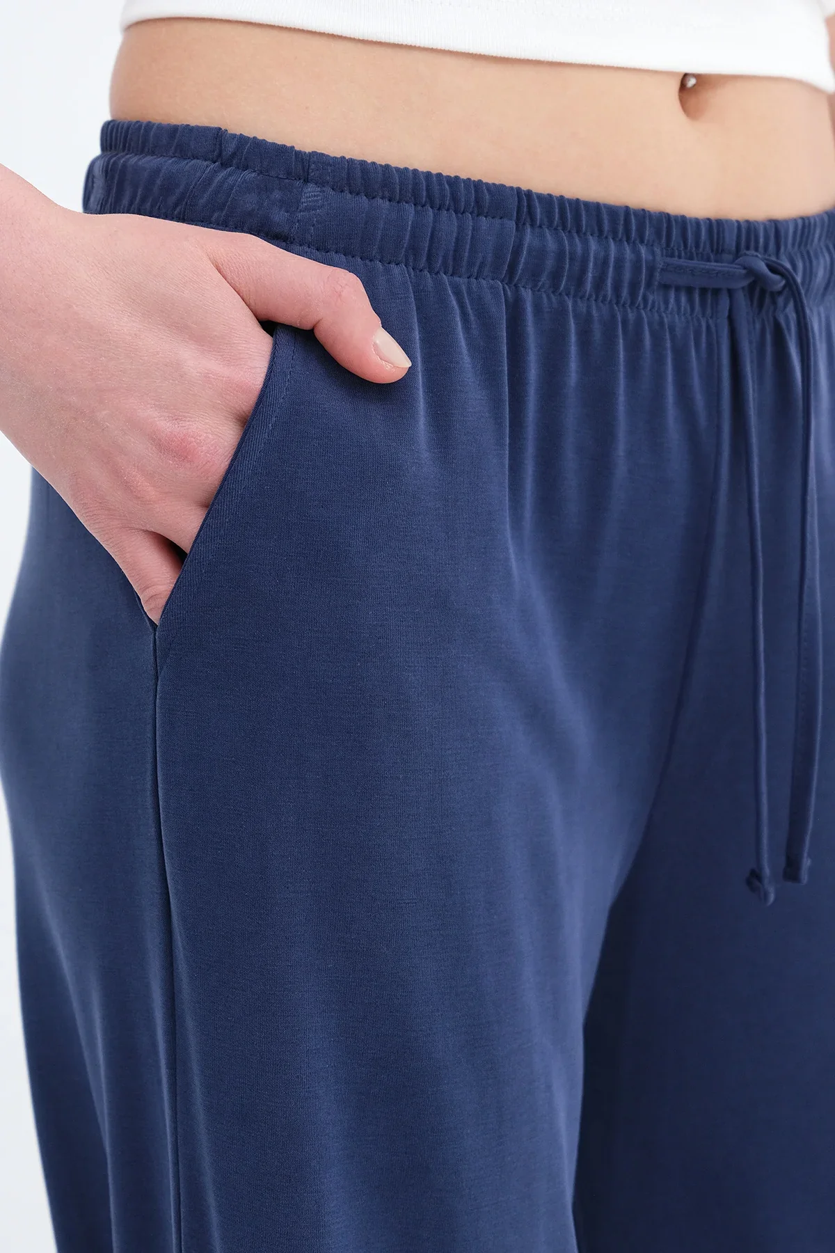 Modal Wide Leg Pants - Image 23