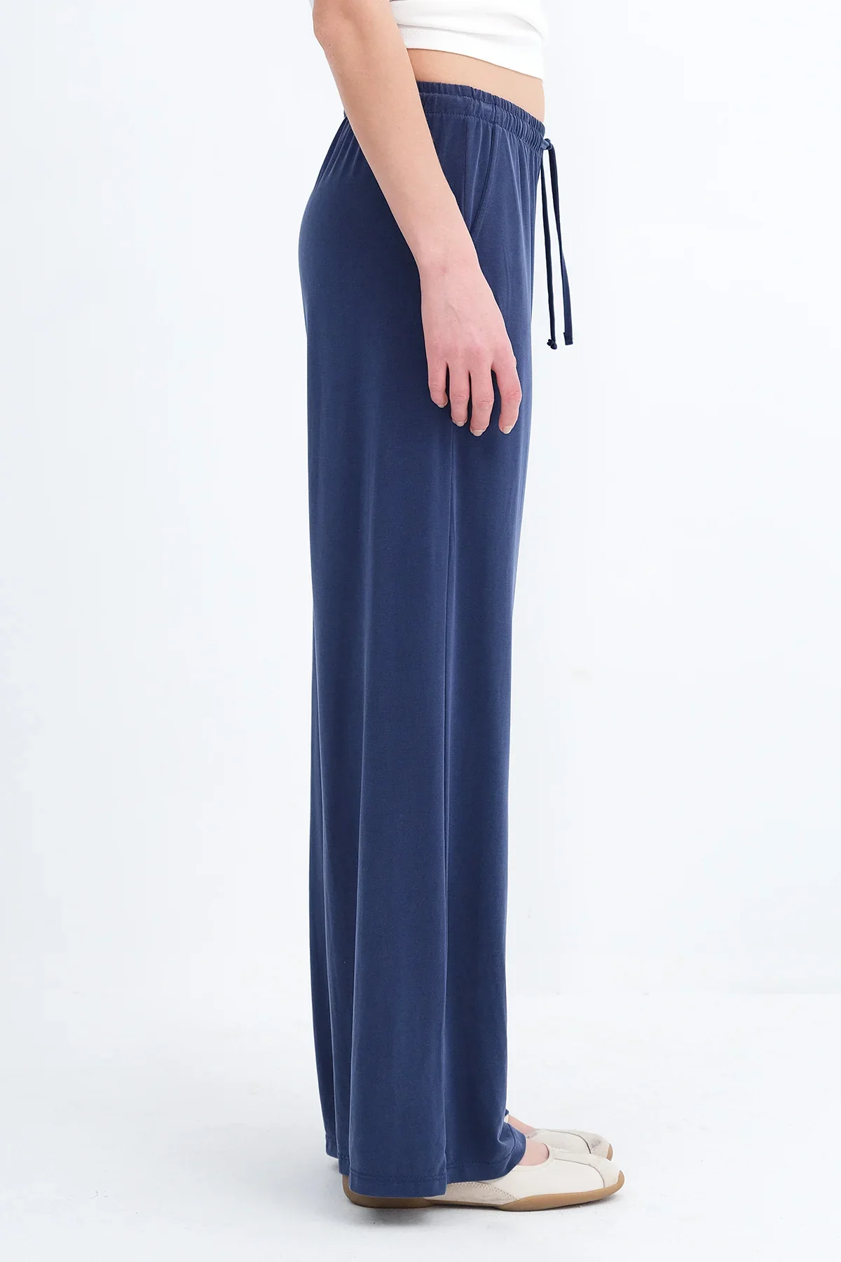 Modal Wide Leg Pants - Image 24