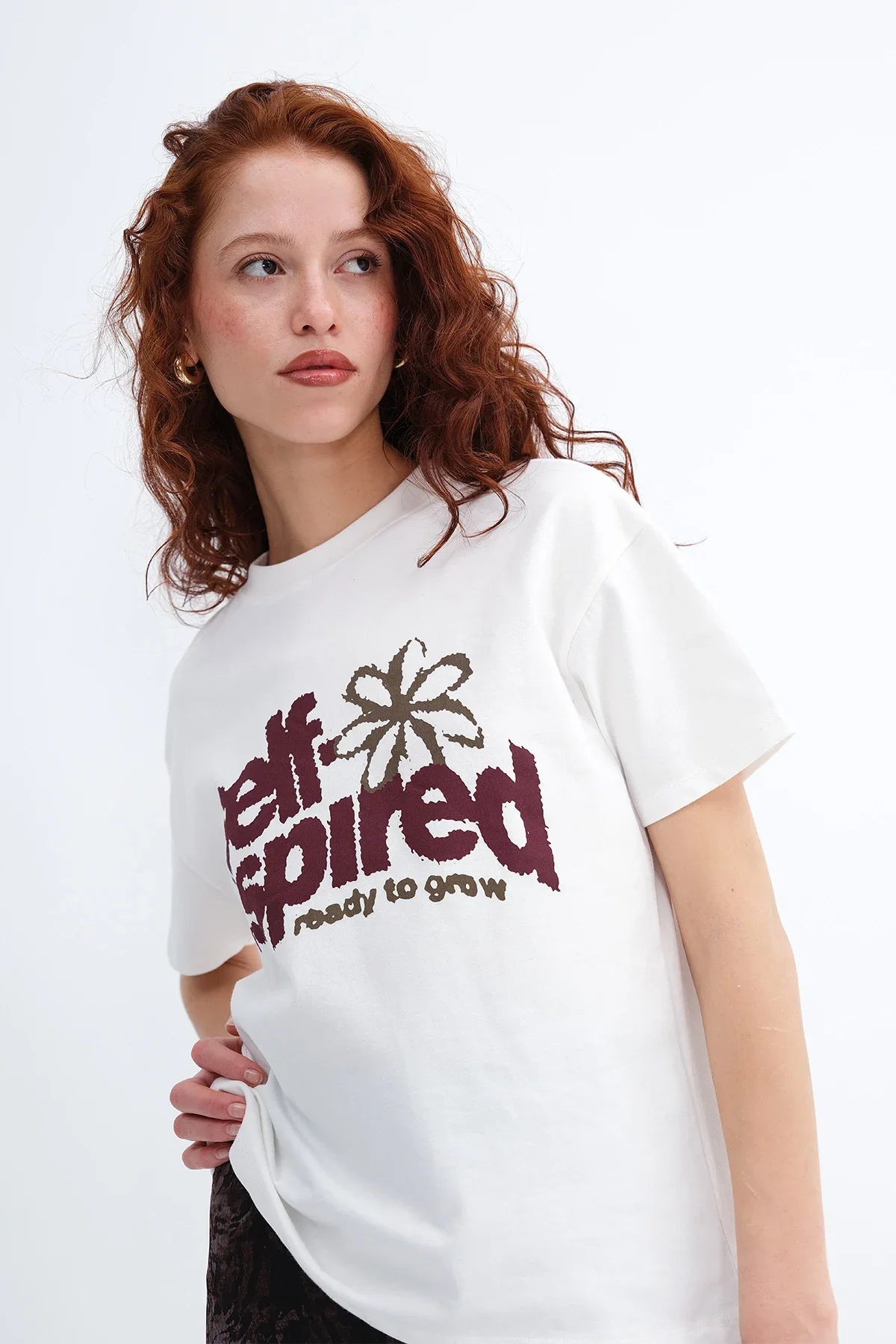 Prınted Thıck T-shırt