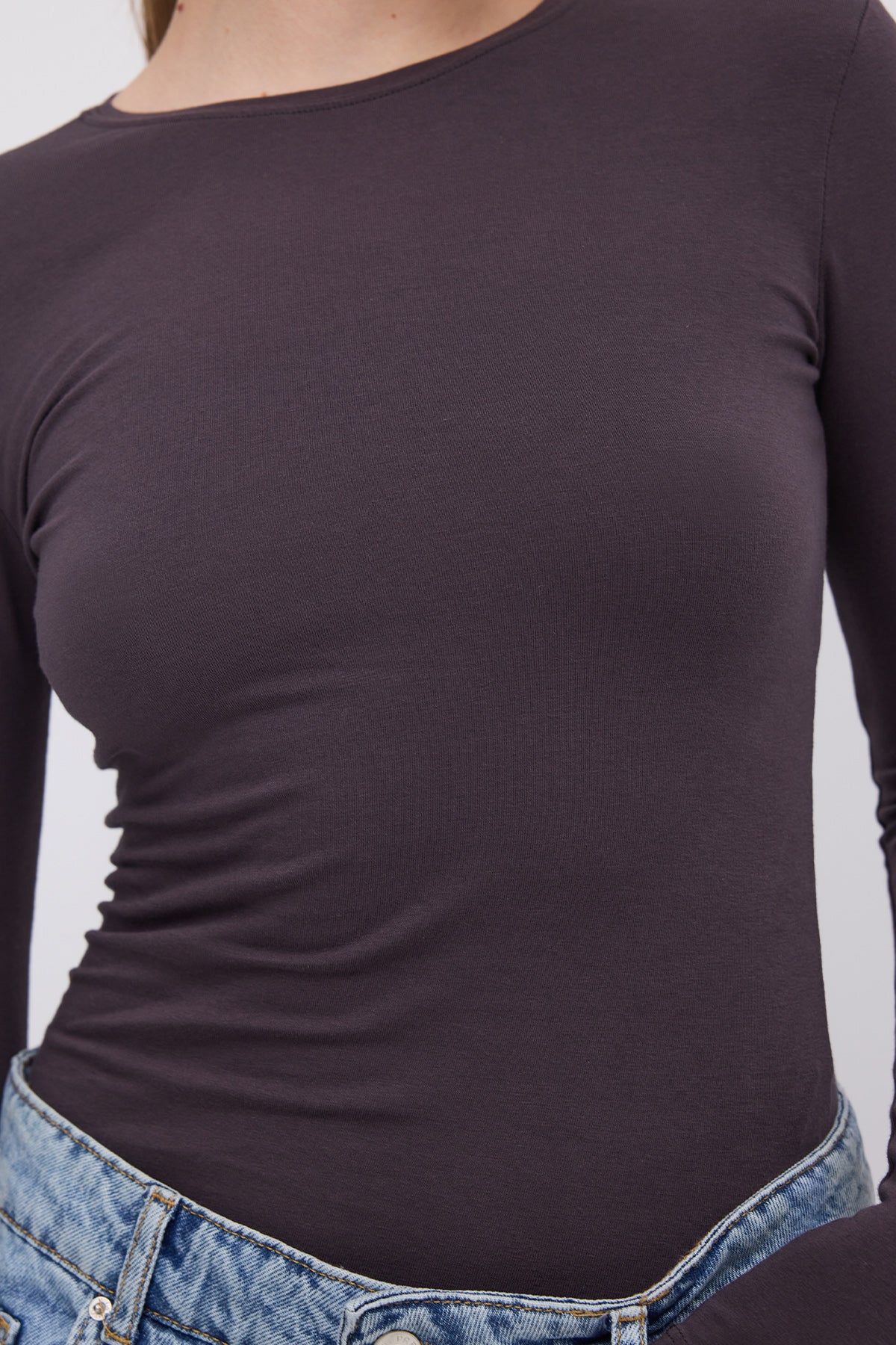 Round Neck Basic Blouse - Image 39