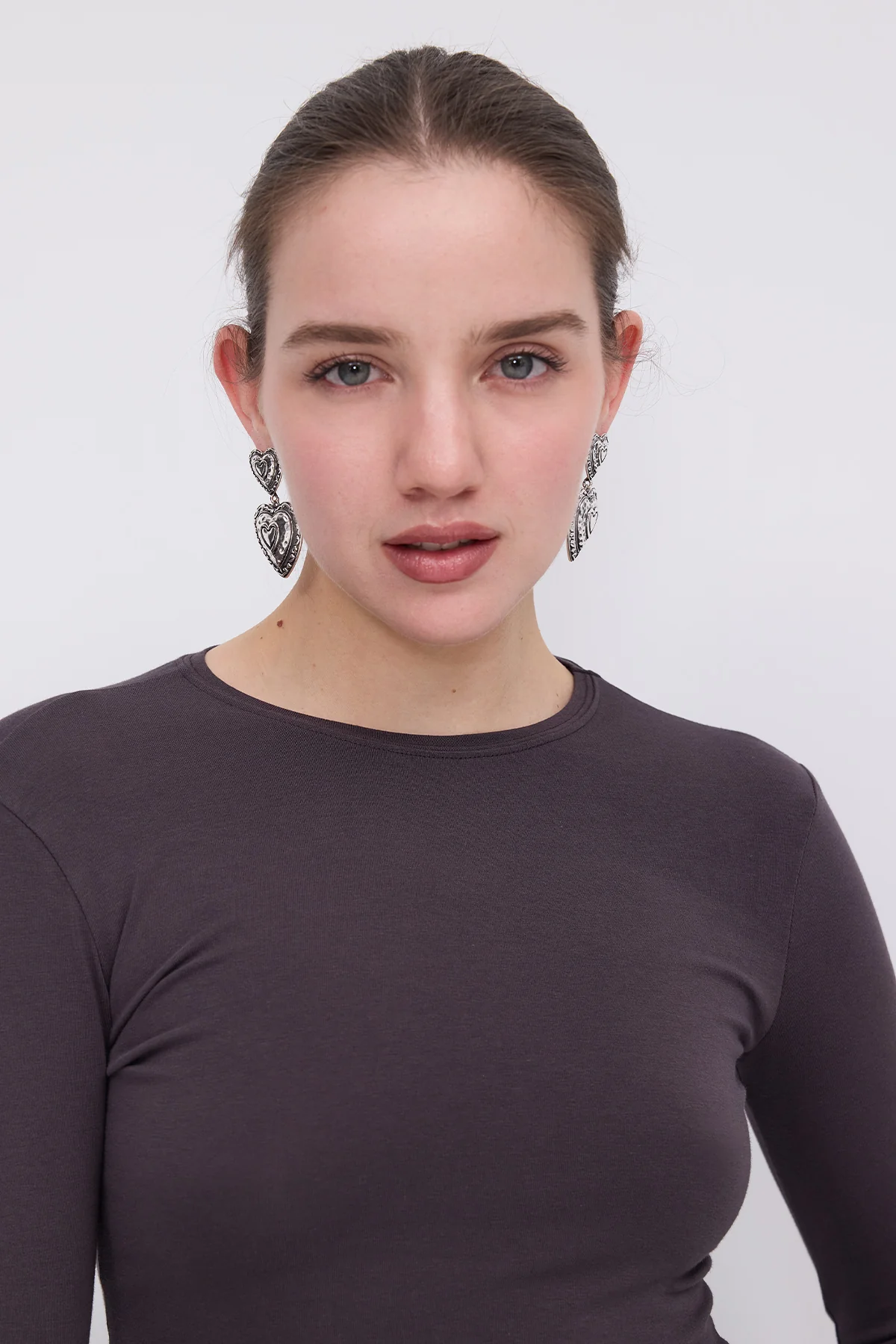 Round Neck Basic Blouse - Image 43