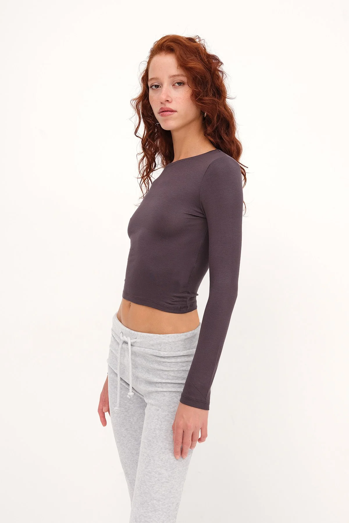Round Neck Basic Blouse - Image 45