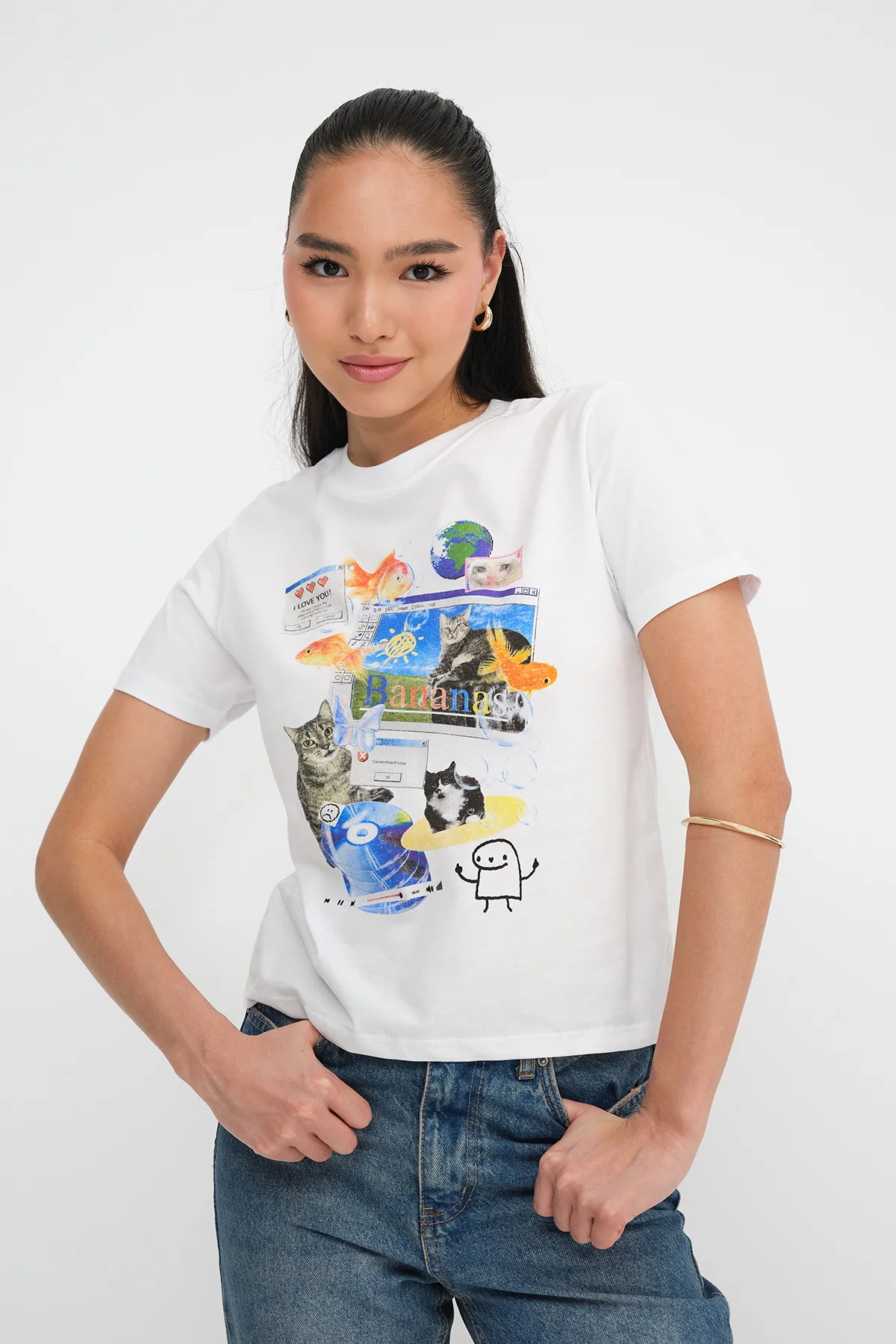 Short Sleeve Printed T-shirt - Image 2