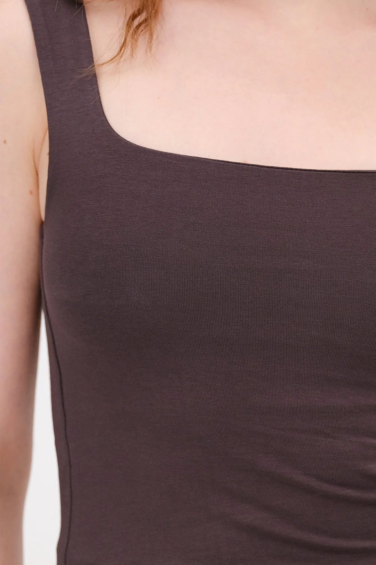 Wide-Strap Square Neck Tank Top - Image 30