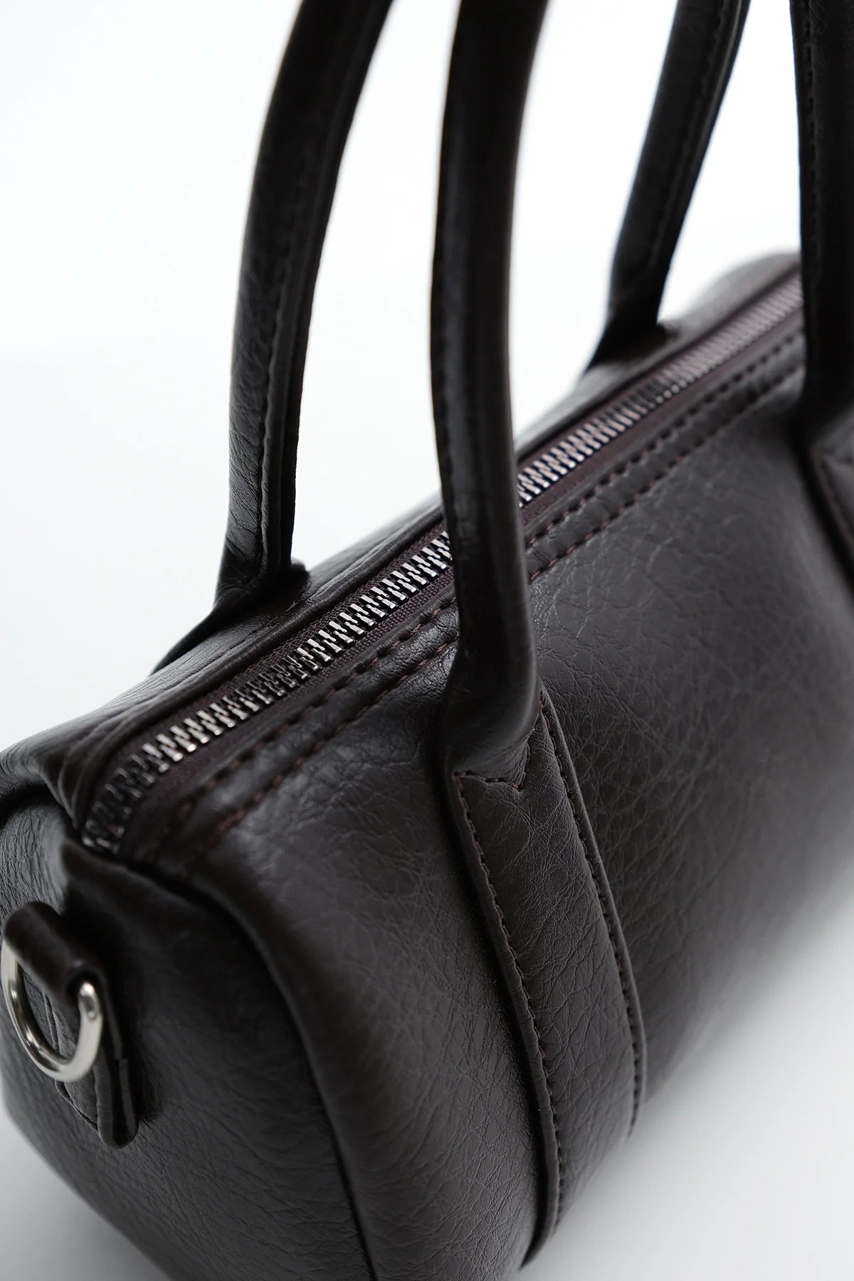 Zippered Hand & Shoulder Bag - Image 9